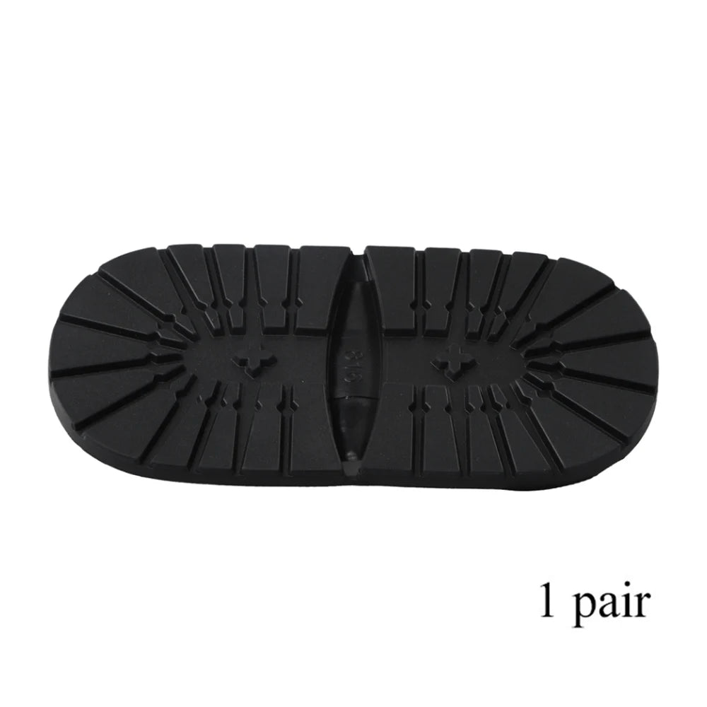 Thicken Rubber Shoe Soles For Men Leather Business Shoes Anti-slip Wear-resistant Outsole Repair DIY Replacement Outsole Mat Pad