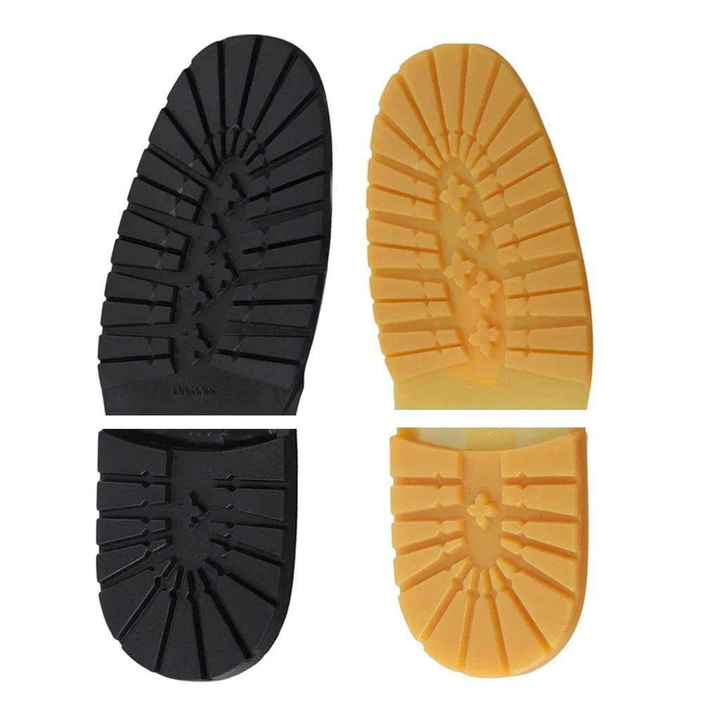 Thicken Rubber Shoe Soles For Men Leather Business Shoes Anti-slip Wear-resistant Outsole Repair DIY Replacement Outsole Mat Pad