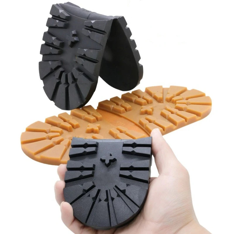 Thicken Rubber Shoe Soles For Men Leather Business Shoes Anti-slip Wear-resistant Outsole Repair DIY Replacement Outsole Mat Pad